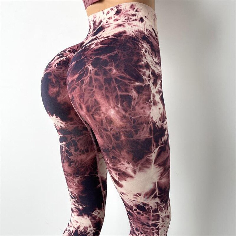 Blaze Marelo leggings-Tie-dye kaffe 