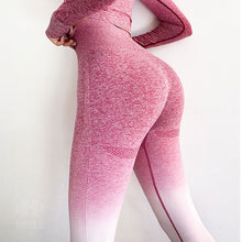 Charger l&#39;image dans la galerie, Lusso fade leggings-Pink