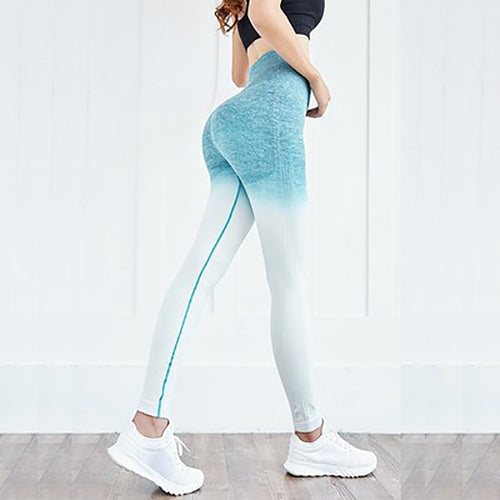 Lusso fade leggings-Grön 